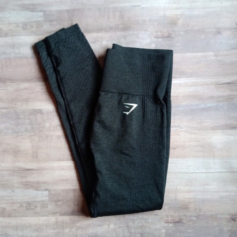 Gymshark Vital Seamless Leggings black Marl